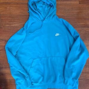 Woman's XXL Teal/Blue Nike Hoodie